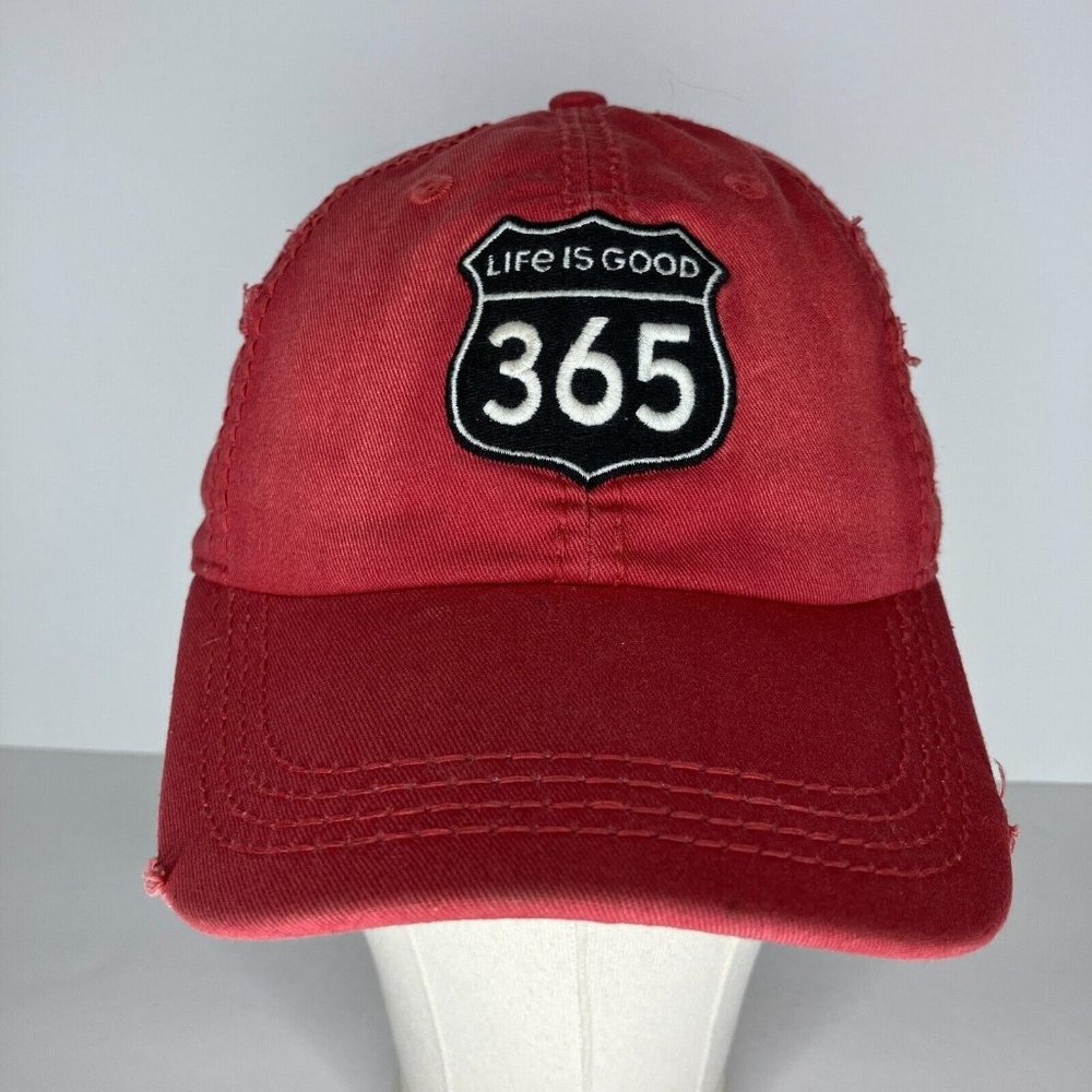 Life Is Good 365 interstate Logo Adjustable Hat